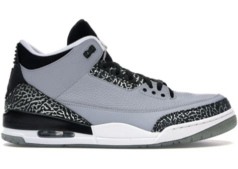 Jordan 3 Retro Wolf Grey - 136064-004