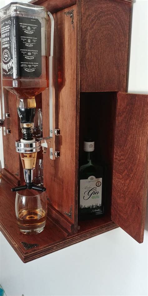 Whiskey Bar Mini Bar Alcohol Dispenser Whiskey Stand Whiskey