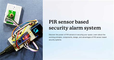 Pir Sensor Based Security Alarm System