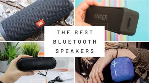 The Best Bluetooth Speakers Under For Impressive Sound In