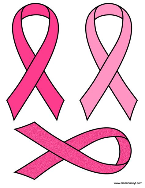 Printable Breast Cancer Ribbon Clipart Best