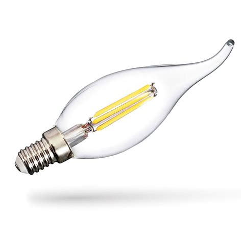 LED Leuchtmittel Lampe Glühbirne Windstoß Kerze Birne Filament E14 E27