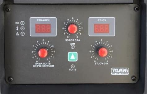 2017 Everlast PowerMIG 200 200amp MIG stick welder