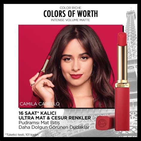 L Oréal Paris Color Riche Colors of Worth Intense Volume Matte Ruj