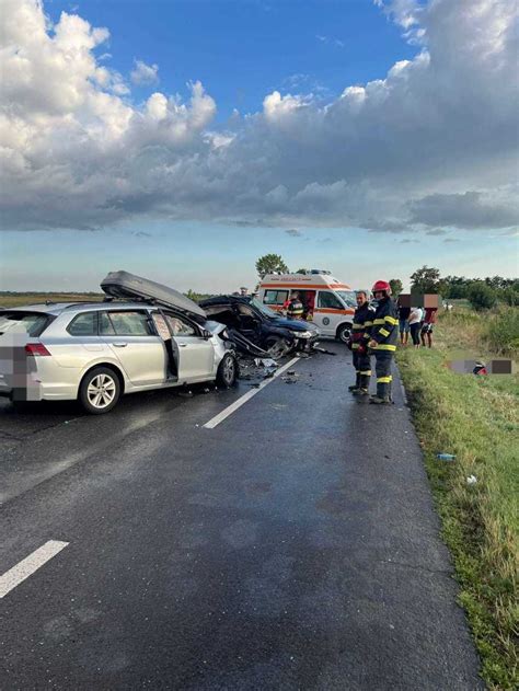 Accident cu cinci victime în Caraș Severin Un copil de 1 an printre