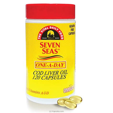 Seven Seas Pure Cod Liver Oil Capsules Daraz Lk