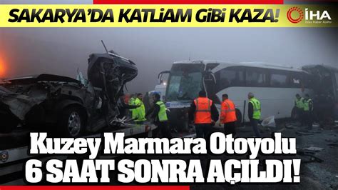 Sakarya Ge Idinde Meydana Gelen Trafik Kazas Sonras Kuzey Marmara