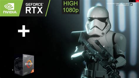 STAR WARS Battlefront II RTX 2060 R5 3600 High Preset 1080p 60fps