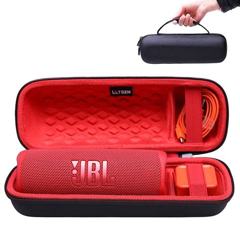 L LTGEM EVA Hard Carrying Case For JBL Flip 5 Waterproof Portable