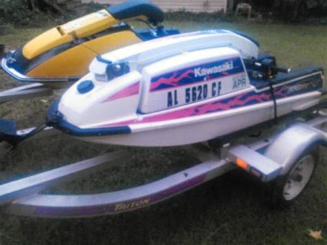 1987 Kawasaki 650 Sx And 92 550 Sx Stand Up Jet Skis For Sale Jet Ski