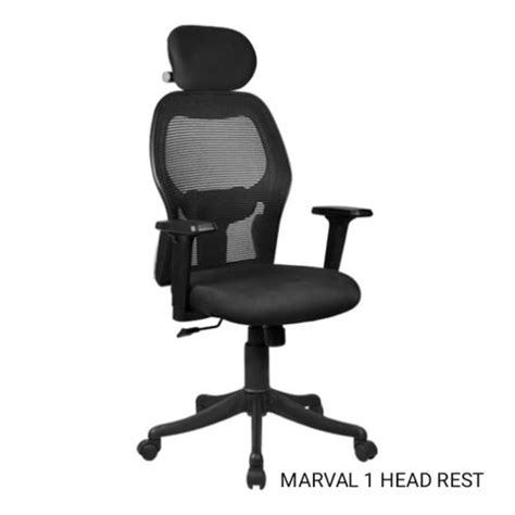 Polyester Breathable Mesh Marvel Head Rest Chair For Office Work