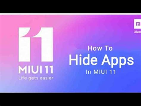 How To Hide Apps In MIUI 11 Secretly Miui 11 Secret Setting To Hide