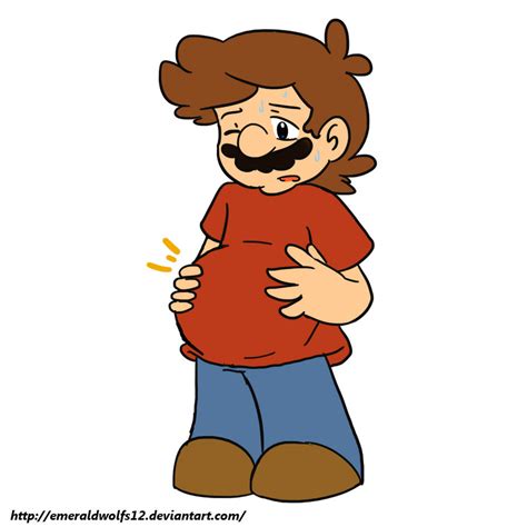 Preggy Mario By Mariobrosyaoifan12 On Deviantart