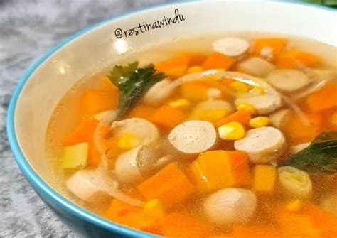 Resep Sup Sosis Sayur Oleh Windu Restina Cookpad