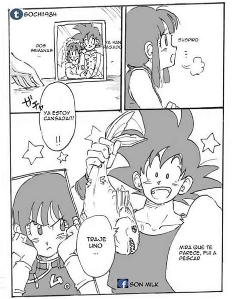 Imagenes Doujinshi Gochi Y Parejas Dbzs 🐉 💓gokuxmilk💓 Anime Dragon