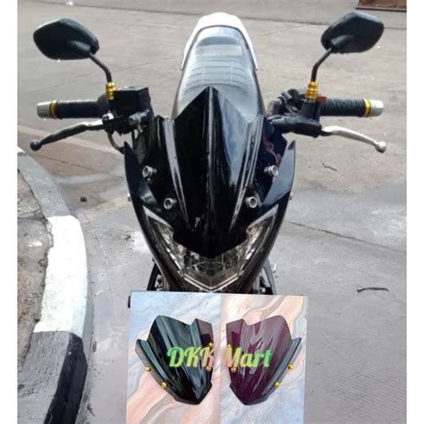 Jual Visor Satria Fu Faclift Plus Baut Monel Windshield