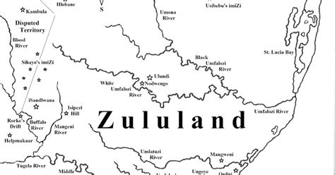 THE VASE: Improved Map of Zululand