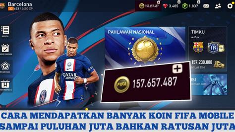 CARA MENDAPATKAN BANYAK KOIN FIFA MOBILE SAMPAI PULUHAN JUTA BAHKAN