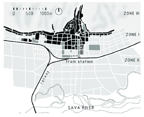 Urban Structure Of The Second Urban Plan For Zagreb From 1889