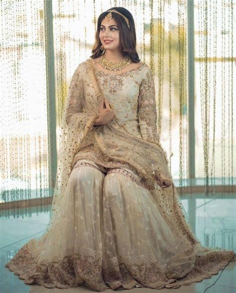 Super Latest Gorgeous Wedding Gharara Sharara Dresses Designs Ideas