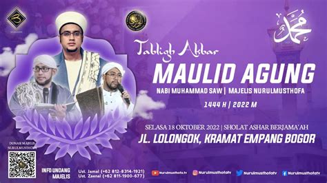 Live Pembacaan Aqidatul Awam Senin Okt Kemang Timur