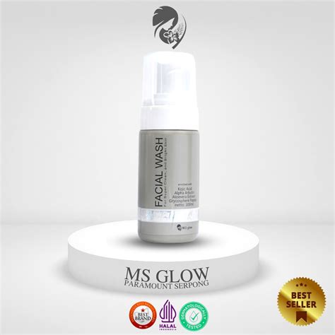 Jual MS GLOW FACIAL WASH MS GLOW BEAUTY SABUN CUCI MUKA UNTUK