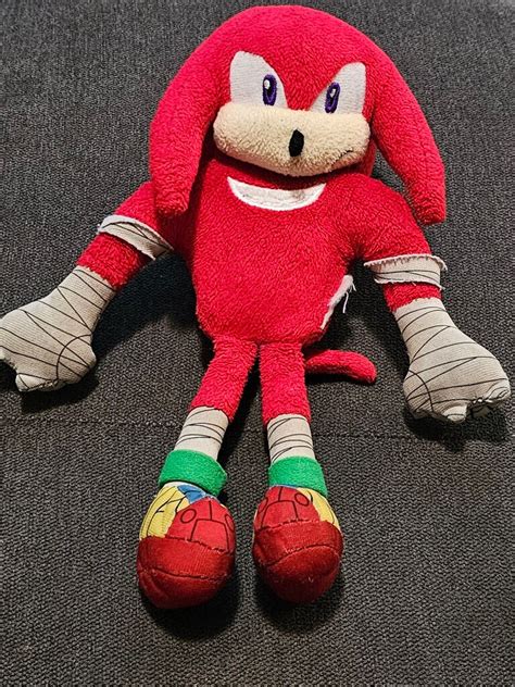 Mavin Sonic Boom Knuckles 8 Plush TOMY SEGA Sonic The Hedgehog