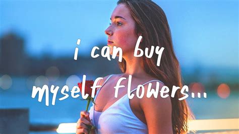 Miley Cyrus Flowers Lyrics Youtube