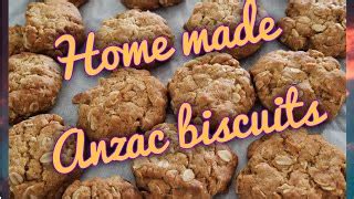 Traditional Anzac Biscuits Recipe Cwa