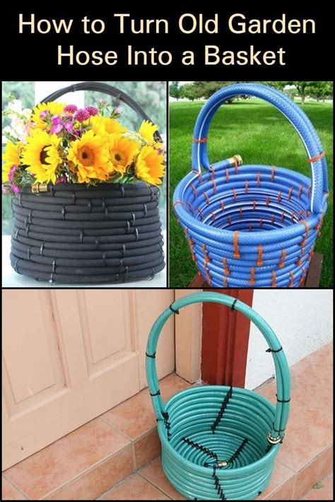 These Diy Baskets From Garden Hoses Are Very Simple And Easy To Make