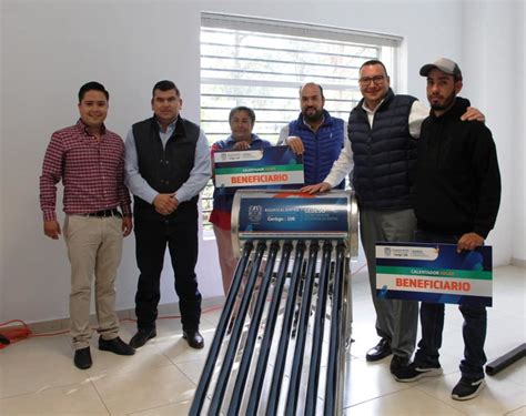 INICIA SEDESO ENTREGA DE CALENTADORES SOLARES EN MUNICIPIOS DEL