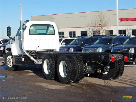 2009 Summit White Gmc C Series Topkick C8500 Regular Cab Twin Axle Chassis 27449287 Photo 6