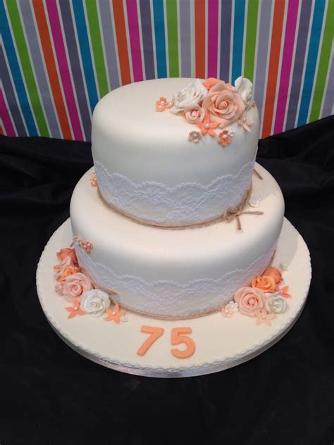 75th Birthday Cake