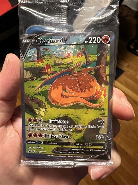 Pokémon Charizard V Vstar Vmax SWSH260 SWSH261 SWSH262 UPC Promo Cards