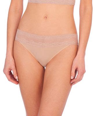Natori Women S Bliss Perfection Lace Trim One Bikini Brief 6 Pack Macy S