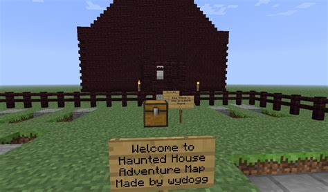 Haunted House!!! Adventure Map Minecraft Project