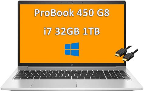 HP ProBook 450 G8 - i7-1165G7 · Xe Graphics G7 · 15.6”, Full HD (1920 x ...