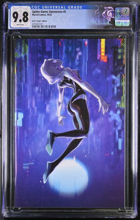 Spider Gwen Gwenverse Cgc R C Virgin Variant Spider Gwen