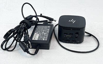 HP Thunderbolt Dock 120W G2 Docking Station W Power Supply 2UK37UT ABA