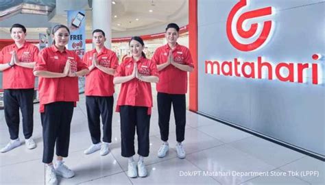 Matahari Department Store Lppf Raup Pendapatan Rp Triliun Di