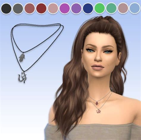 Arthurlumierecc Leahlillith`s Open Heart Necklace • Sims 4 Downloads