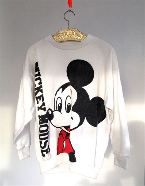 1980s Vintage Sweatshirt MICKEY MOUSE Etsy Sweatshirts Vintage