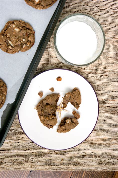 Coffee Toffee Almond Cookies The Sugar Coated Cottage