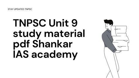 TNPSC Unit 9 Study Material Pdf Shankar IAS Academy Stay Updated TNPSC