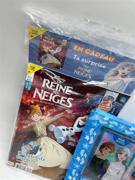 Livre Dactivit Magazines Disney Princesse Reine Des Neiges Avec Son