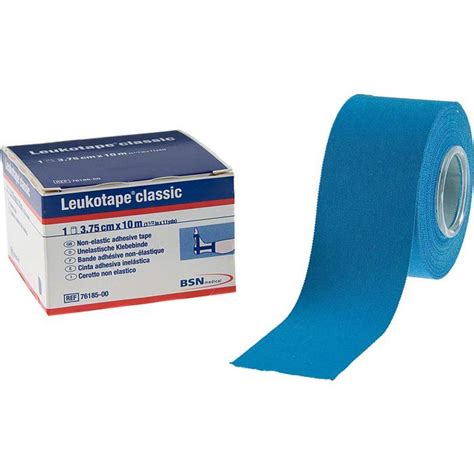 Leukotape Tapeverband Classic Rolle Unelastisch Blau Cm X M