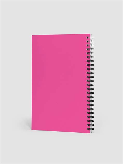 Polygon Pink Spiral Notebook | Polygon