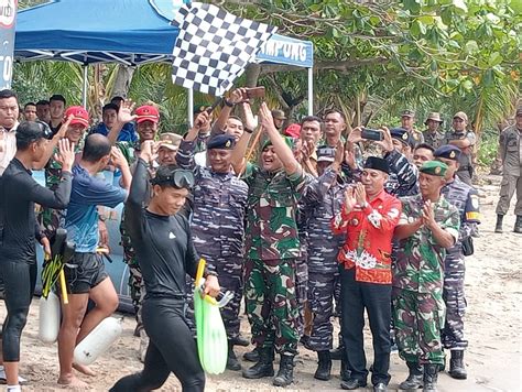 Peduli Terhadap Lingkungan Sehat Dandim Ls Lepas Tim Rising Tide