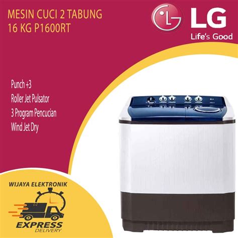 Jual Mesin Cuci Tabung Kg Lg P Rt Roller Jet Pulsator Shopee