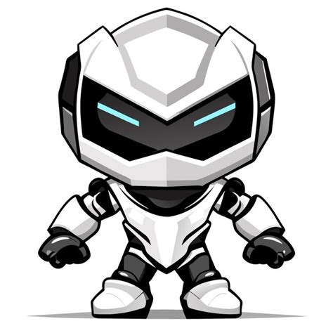 Premium Vector Mascotstyle Robot Character Vector Pack